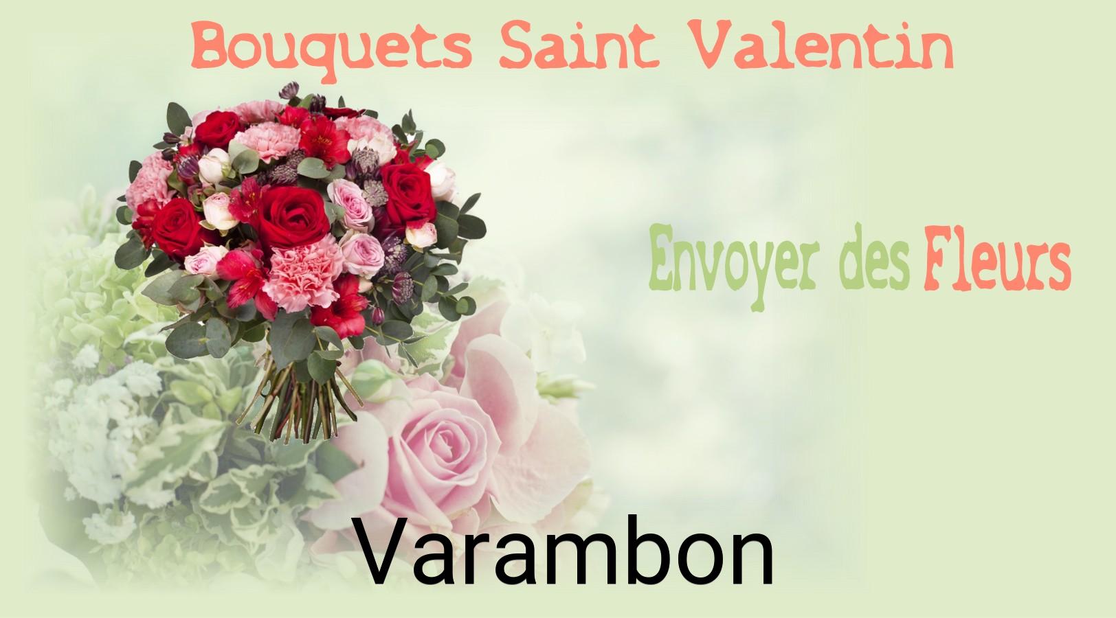 Roses de Saint-Valentin livrées à Varambon